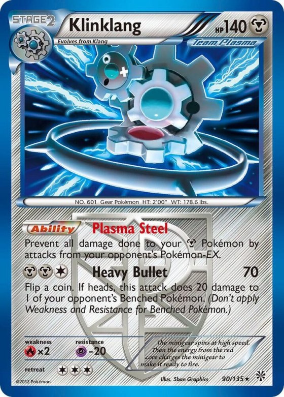 Klinklang (Team Plasma) - Reverse Holo