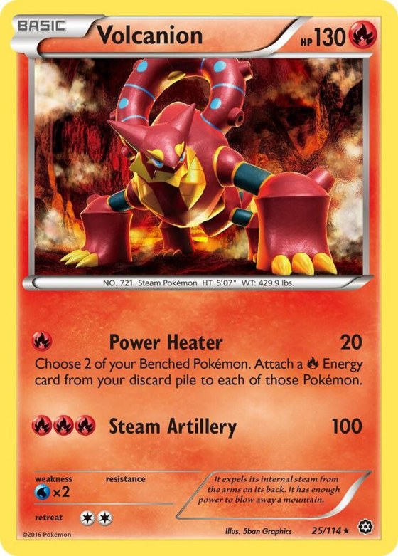 Volcanion - Reverse Holo