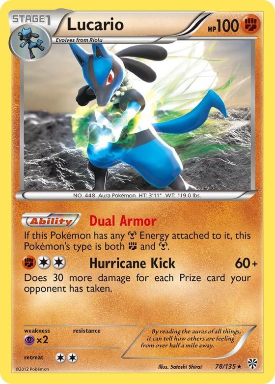 Lucario (78) - Reverse Holo