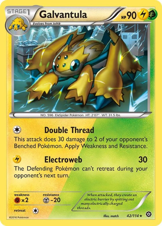 Galvantula - Reverse Holo