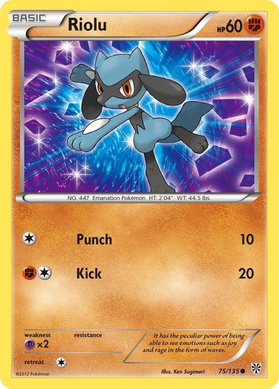 Riolu (75) - Reverse Holo