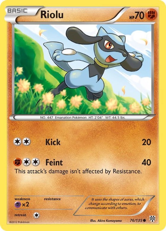 Riolu (76) - Reverse Holo