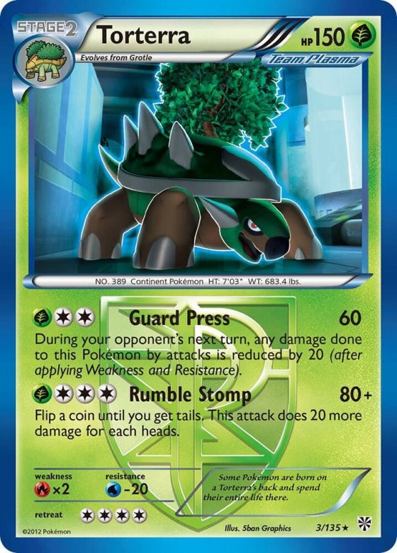 Torterra (Team Plasma) - Reverse Holo