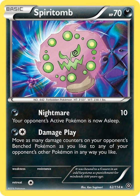 Spiritomb - Reverse Holo
