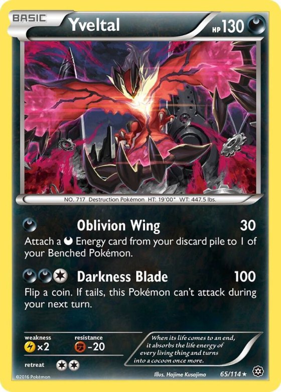 Yveltal - Reverse Holo
