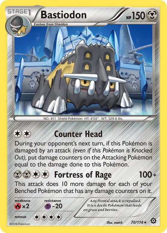Bastiodon - Reverse Holo