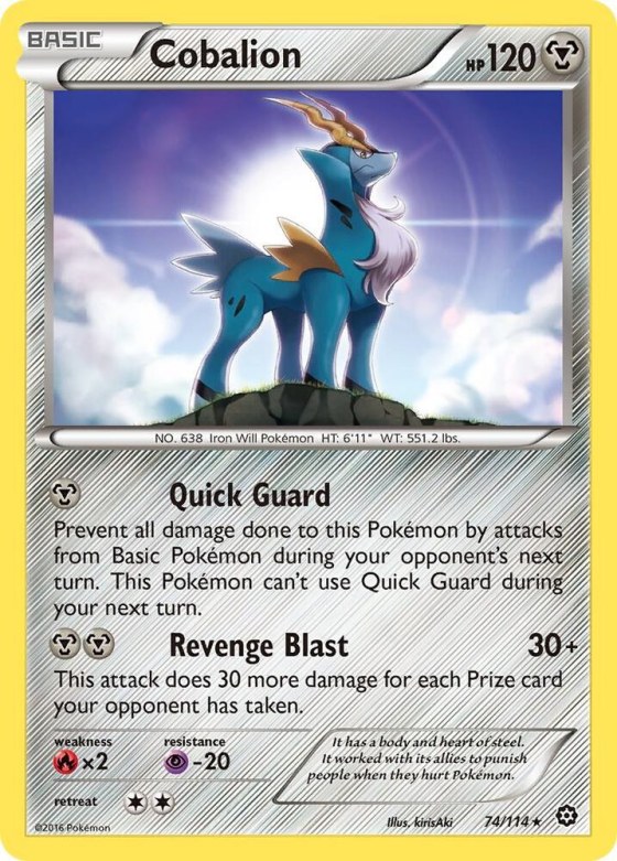 Cobalion - Reverse Holo