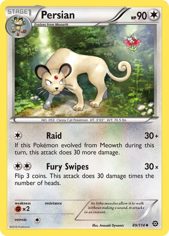 Persian - Reverse Holo