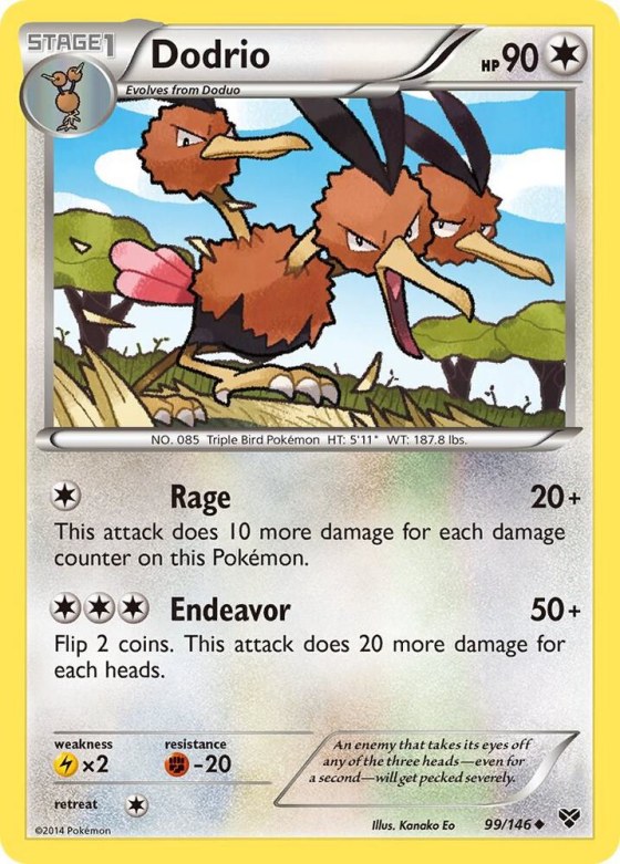 Dodrio - Reverse Holo