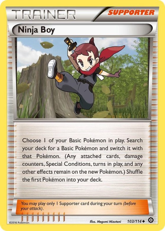 Ninja Boy - Reverse Holo