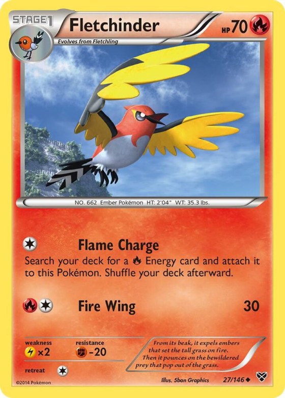 Fletchinder - Reverse Holo