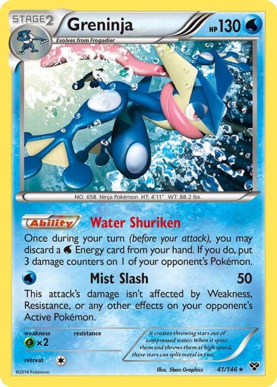 Greninja - Reverse Holo