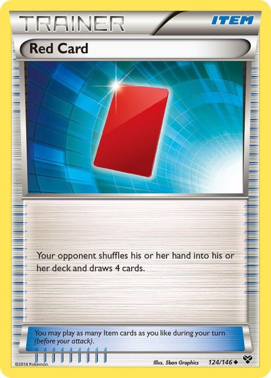 Red Card - Reverse Holo