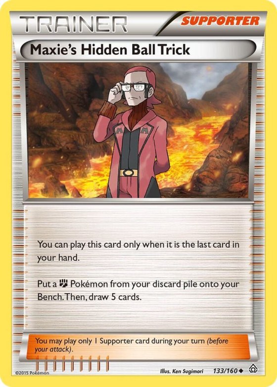 Maxie's Hidden Ball Trick - Reverse Holo