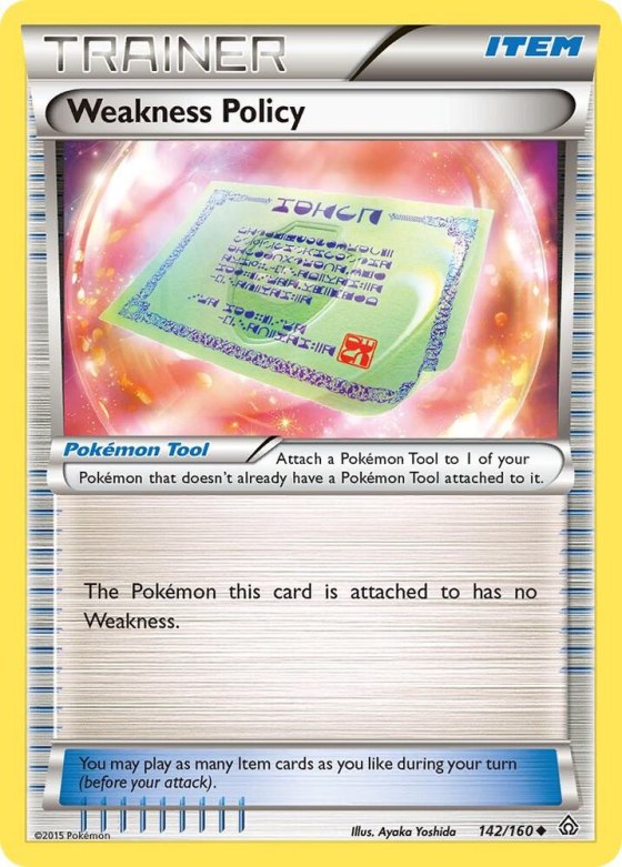 Weakness Policy - Reverse Holo