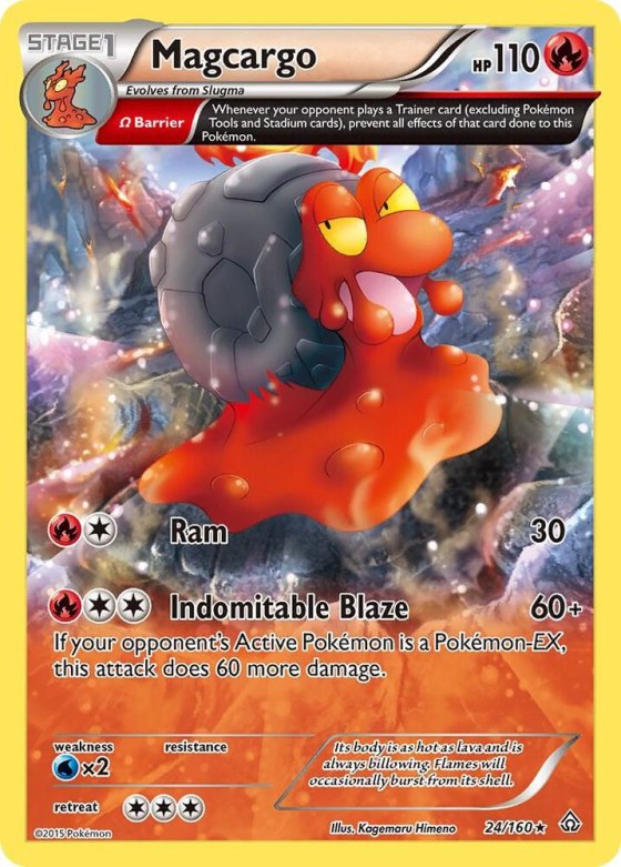 Magcargo (Omega) - Reverse Holo