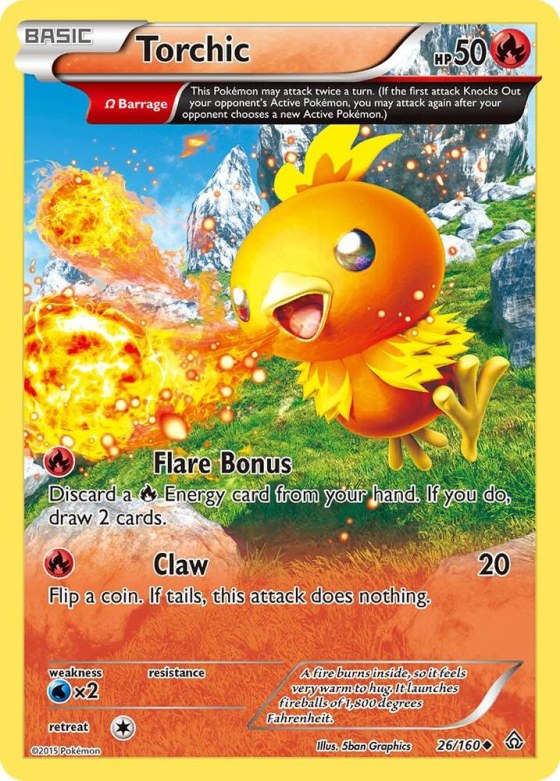 Torchic (Omega) - Reverse Holo