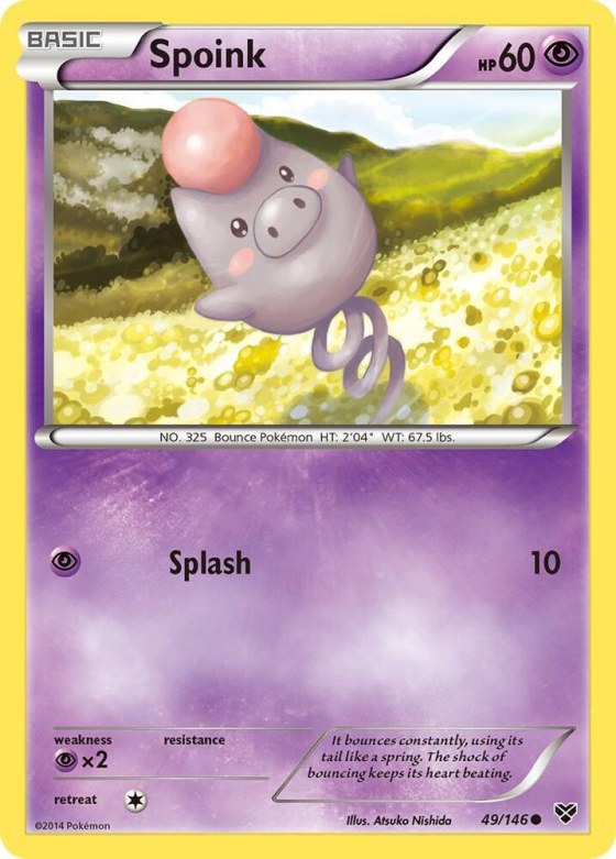 Spoink - Reverse Holo