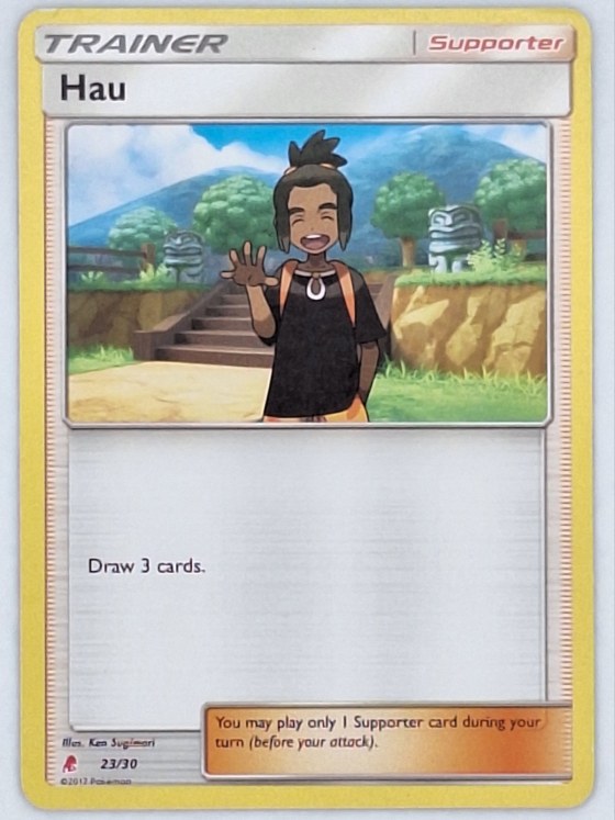 Hau - Lycanroc Half Deck