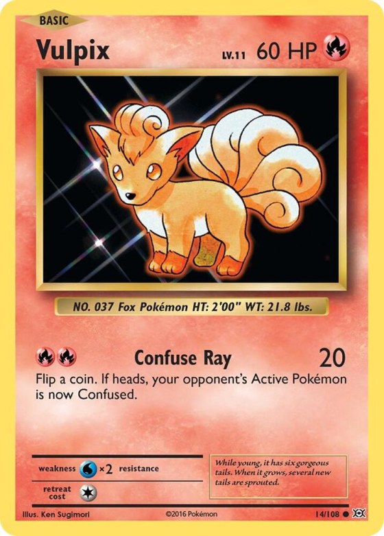 Vulpix - Reverse Holo