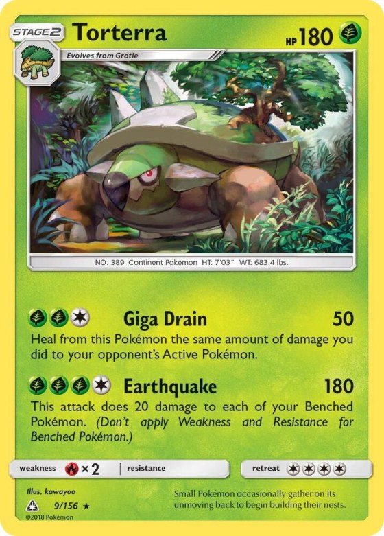 Torterra - Reverse Holo