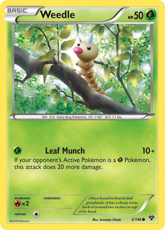 Weedle - Reverse Holo