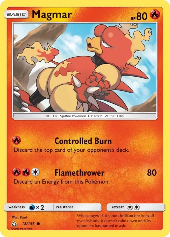 Magmar - Reverse Holo
