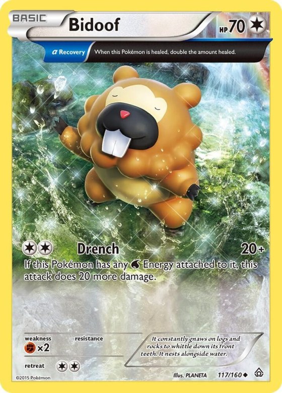 Bidoof (Alpha) - Reverse Holo