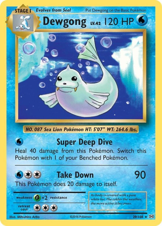 Dewgong - Reverse Holo