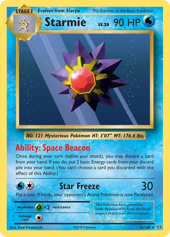 Starmie - Reverse Holo