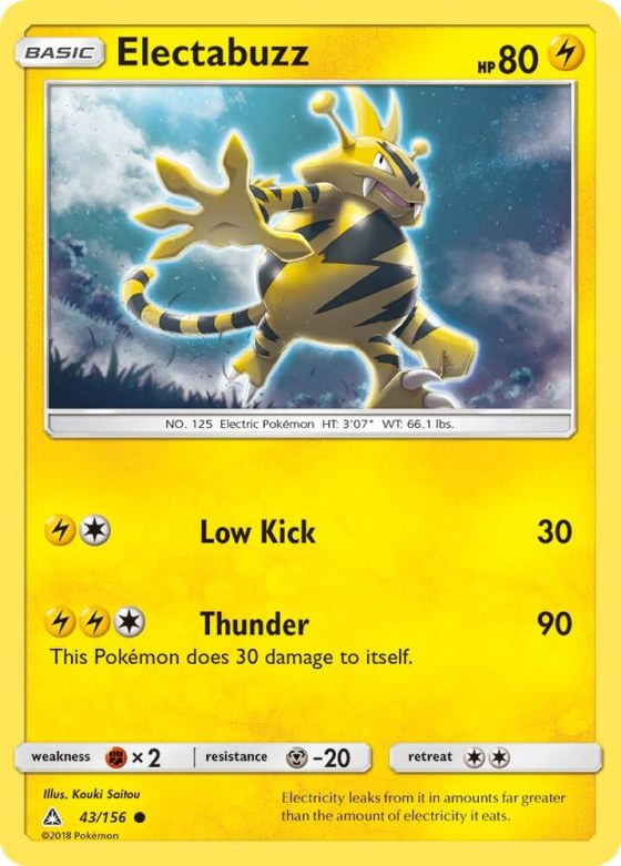 Electabuzz - Reverse Holo