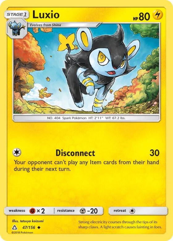 Luxio - Reverse Holo
