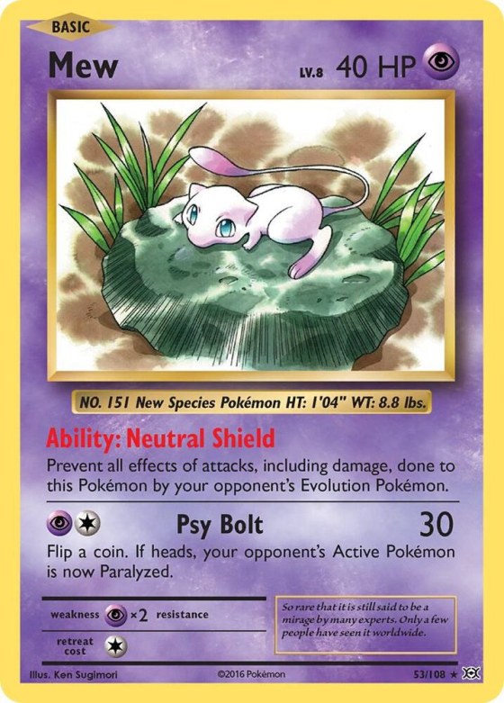 Mew - Reverse Holo