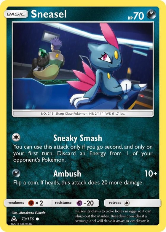 Sneasel - Reverse Holo