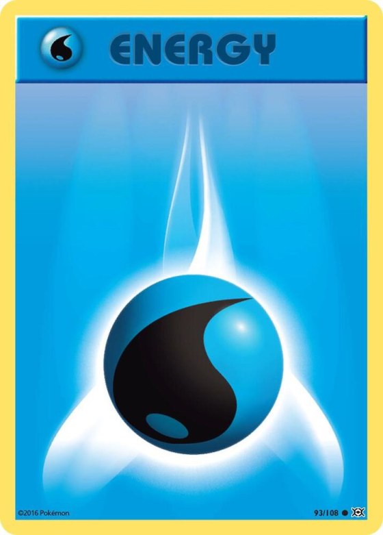 Water Energy - Reverse Holo