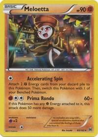 Meloetta - Reverse Holo