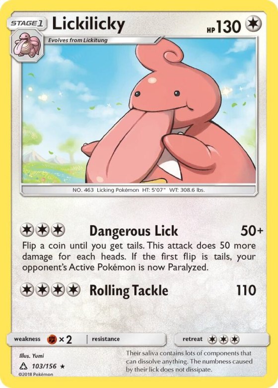 Lickilicky - Reverse Holo