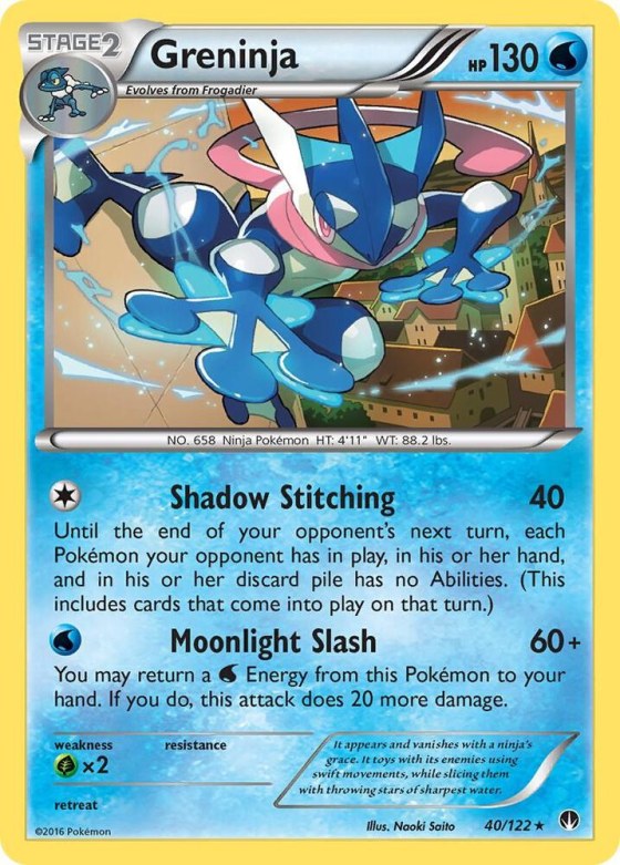 Greninja - Reverse Holo