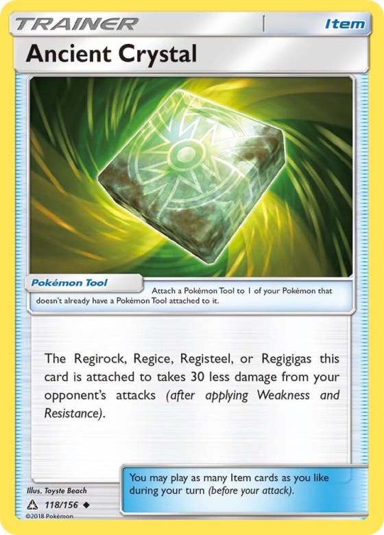 Ancient Crystal - Reverse Holo
