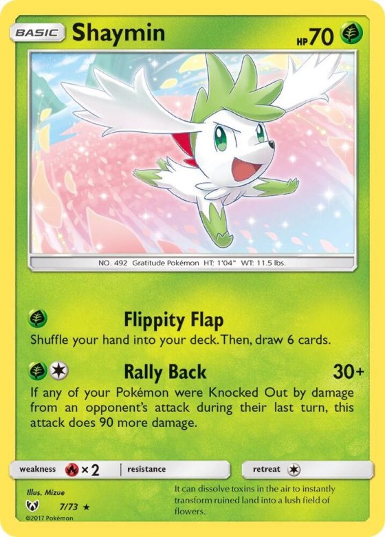 Shaymin - Reverse Holo