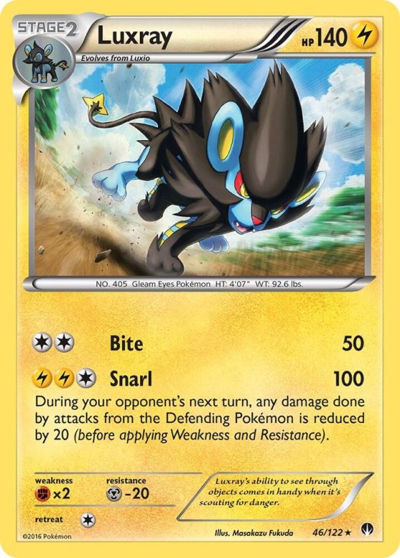 Luxray - Reverse Holo