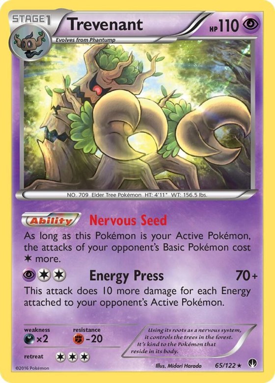 Trevenant - Reverse Holo