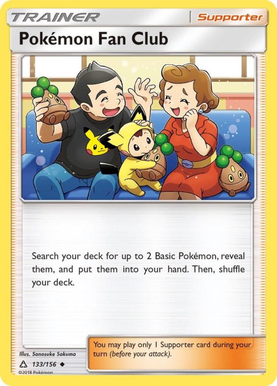 Pokemon Fan Club - Reverse Holo