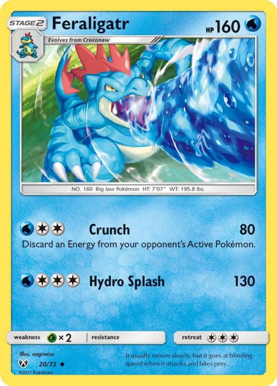 Feraligatr - Reverse Holo