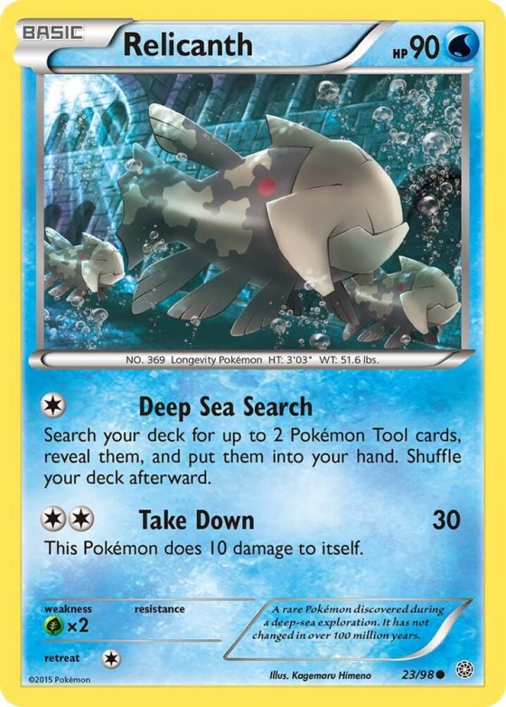 Relicanth - Reverse Holo