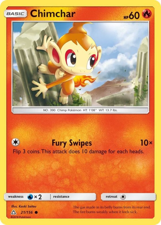 Chimchar (21) - Reverse Holo