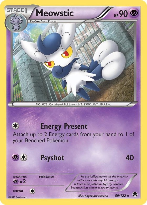 Meowstic - Reverse Holo