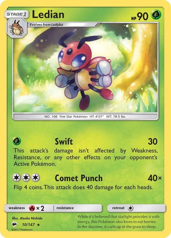 Ledian - Reverse Holo