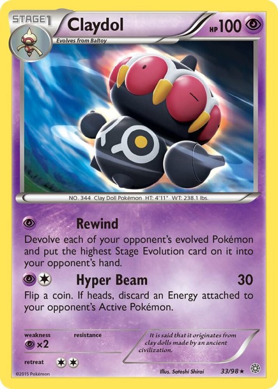 Claydol - Reverse Holo