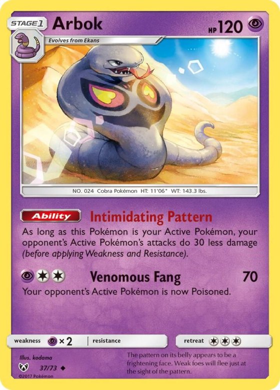 Arbok - Reverse Holo